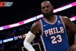 NBA2K27官推晒詹姆斯76人版2K游戏形象照：国王已经降临费城